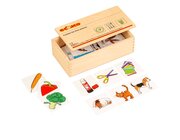 Kombiniere die 3 Bilder, ab 3 Jahre