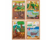 Drunter und dr�ber Puzzles - 4er Set