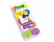 Jumbo Stempel - Thema Gef�hle und Emotionen - 10 St�ck, Gr��e 8 cm