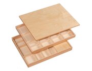 Kasten f�r das Bewegliche Alphabet, gro�