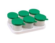 Kunststoffhalter mit 6 Farbt�pfen 320 ml
