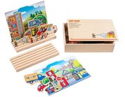 Schiebe-Geschichten, Erz�hlschienen-Set, ab 4 Jahre