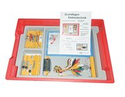 Elektrobaukasten 1 einfache Grundlagen - mit Einsatz und transparentem Deckel