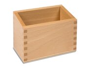 Kasten f�r die Sandpapierziffern, ab 4 Jahre