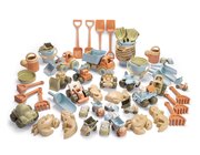 dantoy� BIOplastic Sandset mit Fahrzeugen 62 Teile, ab 12 Monate