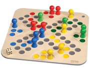 Go 4, Spielbrett mit Spielfiguren + W�rfel, ab 3 Jahren (auch f�r Senioren)