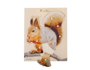 Holz-Puzzle Eichh�rnchen mit gro�en Griffen, ab 2 Jahre