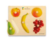Holz-Puzzle Obst mit gro�en Griffen, ab 3 Jahre