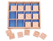 Holzkiste f�r panTASTINO-Steine (nur solange der Vorrat reicht!)