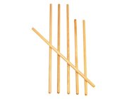 Turnstab & Gymnastikstab aus Holz (10 St�ck), naturlack, 80cm
