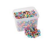 XL-B�gelperlen-Eimer 5000 Stk 10 Farben