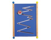 Zick Zack Wandelement blau, 80 x 56 cm, ab 18 Monate