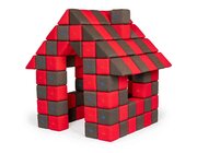 Jolly Heap Set JOY rot-braun, Riesen-Magnetbausteine