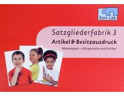 Kon-Lab K�rperteile und Artikel, Memospiel mit Anleitung f�r Eltern, 0-10 Jahre