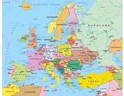 Outdoor LernMat Europa politisch, Gr��e ca. 165x135 cm
