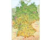 Lernteppich Deutschland physisch, Ma�stab  1:500.000