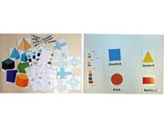 Geometrische K�rper und Fl�chen, magnetisches XXL-Kombi-Set