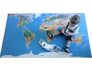 Indoor Spielteppich Tiere inkl. 36 K�rtchen