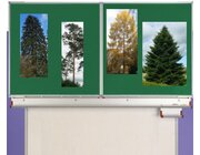 "Nadelb�ume", 4 B�ume, magnetisches Tafelset