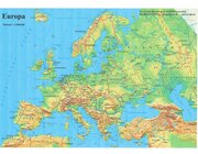 Lernteppich Europa physisch, 165 x 135 cm