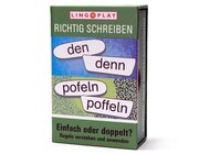 Richtig schreiben: Einfach oder doppelt?, Kartenspiel, ab 9 Jahre