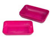 5 treeNside-Materialschalen gro�, pink