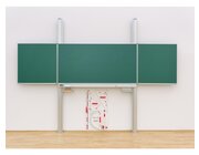 Pylonen-Klappschiebetafel, 200x100cm, gr�n