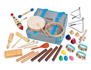 Rhythmik-Tasche mit 26 Instrumenten, ab 3 Jahre