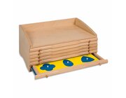 Geometrische Kommode, ab 3 Jahre