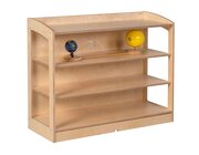 R�ckwand f�r Sinnesmaterialschrank / Materialschrank