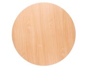Tischplatte rund: Buche - � 115 x 2 cm.