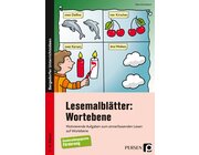 Lesemalbl�tter: Wortebene, Buch, 2. bis 4. Klasse