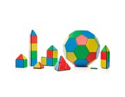 Solid Magnetic Polydron Grundformen-Set, 104 Teile, ab 3 Jahre