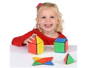 Solid magnetic Polydron Starter Set, 24 Teile, ab 3 Jahre
