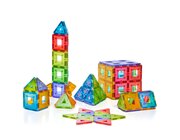 Translucent Polydron KinderMag Class Set, 96 Teile, ab 1 Jahr