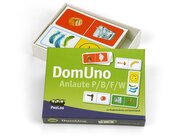 DomUno Anlaute P/B/F/W, Sprachlernspiel, ab 5 Jahre