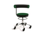 Sanus Gesundheitsstuhl  46-54 cm, Stoff gr�n/schwarz, mit Gleiter