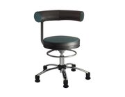 Sanus Gesundheitsstuhl 36-43 cm, Kunstleder gr�n/schwarz, mit Gleiter