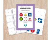 Verkehrszeichen - Kinder im Verkehr, Halbfertig-Material