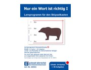 St�pselkarten 'Nur ein Wort ist richtig I' ab 1. Klasse