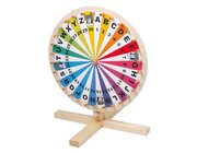 Gl�cksrad mit Ziffern, Buchstaben und Jokern