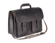 TimeTEX B�chertasche Probata mittel, ranger (dunkelbraun), Sattelleder