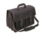 TimeTEX B�chertasche Probata XXL, ranger (dunkelbraun), Sattelleder
