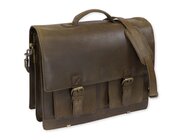 TimeTEX-B�chertasche Selecta Classic, ranger, Sattelleder