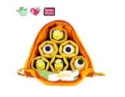 Stoff-Modell Bienenstock, 7 Teile