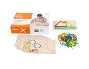 Ringe und St�ckchen, Legespiel mit Aufgabenkarten, ab 3 Jahre