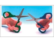 PETA - Schere f�r Linksh�nder, selbst�ffnend, gr�n, ab 4 Jahre