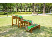 Wasser-Matschanlage Staudamm