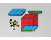 3D Dezimalrechensatz magnetisch, 54 Teile aus MAG-Pap�, im Karton