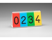 Dezimalstellenwert-Aufschlagzahlen 30x12cm